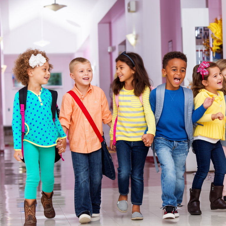 kids in school